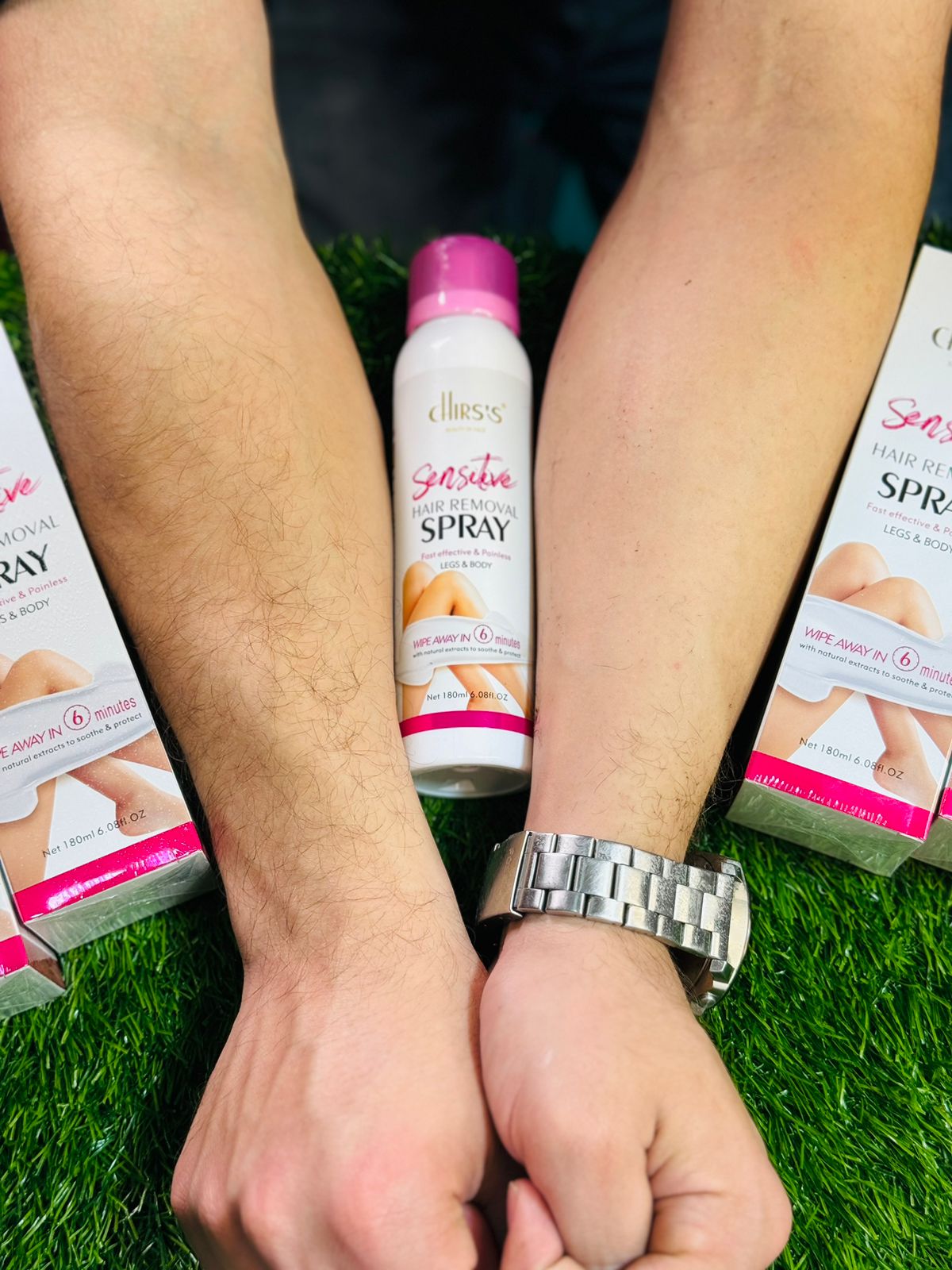 Chris's Sensitive Body Hair Removal Spray - UK