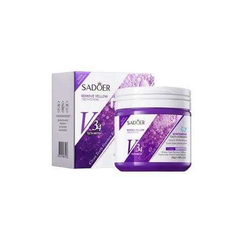 Sadoer Purple Teeth Whitening Powder